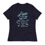 Love Is In The Air Women's Signature Tee