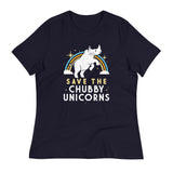 Save The Chubby Unicorns Women's Signature Tee