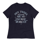 Plot Twists Are My Favorite Workout Women's Signature Tee