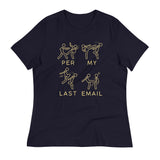 Per My Last Email Women's Signature Tee