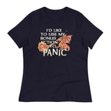 I'd Like To Use My Bonus Action To Panic Women's Signature Tee