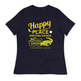 Happy Place Driving Range Women's Signature Tee