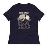 Life Hack Play Dead Women's Signature Tee