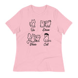 Un Deux Trois Cat Women's Signature Tee