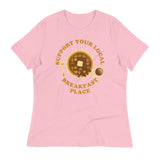 Support Your Local Breakfast Place Women's Signature Tee