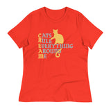 Cats Rule Everything Around Me Women's Signature Tee