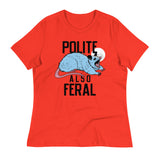 Polite Also Feral Women's Signature Tee