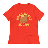 Don't Worry Be Capy Women's Signature Tee