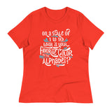 Favorite Color In The Alphabet Women's Signature Tee