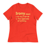 Irony Definition Women's Signature Tee