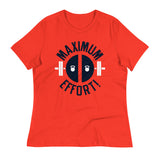 Maximum Effort! Women's Signature Tee