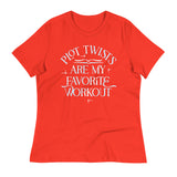 Plot Twists Are My Favorite Workout Women's Signature Tee