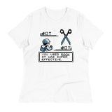 Rock Paper Scissors Battle Women's Signature Tee