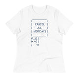 Cancel All Mondays Bunny Women's Signature Tee