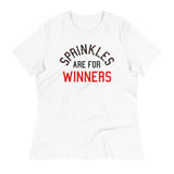 Sprinkles Are For Winners Women's Signature Tee