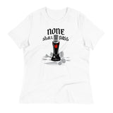 None Shall Pass Black Knight Women's Signature Tee