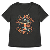 One More Chapter Women's V-Neck Tee