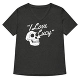 I Love Lucy Women's V-Neck Tee