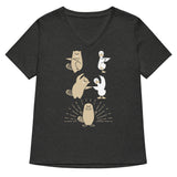 Platypus Fusion Women's V-Neck Tee