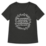 My Unyielding Melancholy Women's V-Neck Tee