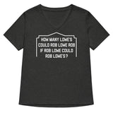 Rob Lowe Rob Women's V-Neck Tee