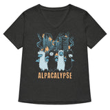 Alpacalypse Women's V-Neck Tee