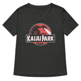 Kaiju Park Women's V-Neck Tee