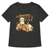 Pavlov's Cat Women's V-Neck Tee