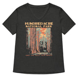 Hundred Acre National Park Women's V-Neck Tee