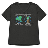 The Classic Blunders Women's V-Neck Tee