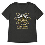 Science Ruining All The Fun Of Guessing Women's V-Neck Tee