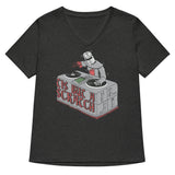 Tis But A Scratch Women's V-Neck Tee