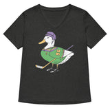 Mighty Duck Women's V-Neck Tee