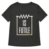 Resistor Is Futile Women's V-Neck Tee