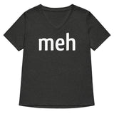 Meh Shirt Women's V-Neck Tee