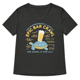 Epic Bar Crawl Women's V-Neck Tee