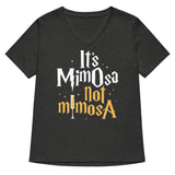 It's Mimosa Not Mimosa Women's V-Neck Tee