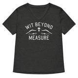 Wit Beyond Measure Women's V-Neck Tee