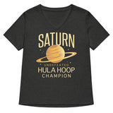 Undefeated Hula Hoop Champion Women's V-Neck Tee