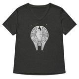 Fastest Falcon In The Universe Women's V-Neck Tee
