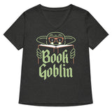 Book Goblin Women's V-Neck Tee
