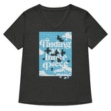 Finding My Inner Piece Women's V-Neck Tee
