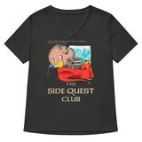 The Side Quest Club Women's V-Neck Tee