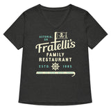 Fratelli's Family Restaurant Women's V-Neck Tee
