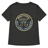 Irrational But Well Rounded Women's V-Neck Tee