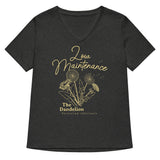 Low Maintenance Women's V-Neck Tee