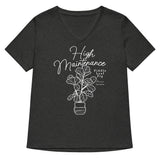 High Maintenance Women's V-Neck Tee