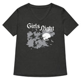 Girls Night Women's V-Neck Tee