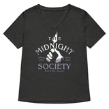 The Midnight Society Women's V-Neck Tee