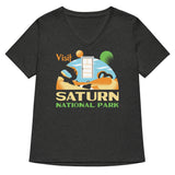 Visit Saturn National Park Women's V-Neck Tee